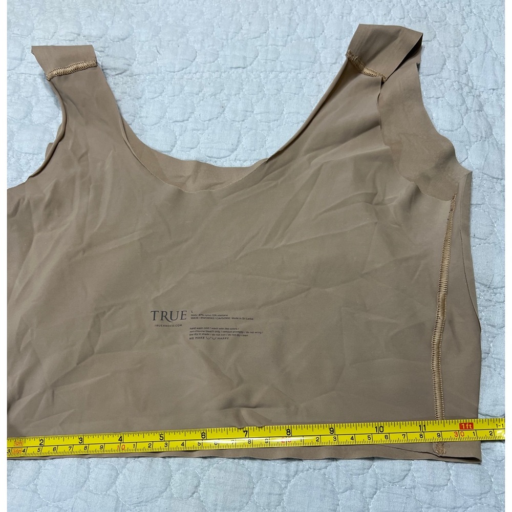 True and Co True Body Lift Scoop Neck Bra Size Large